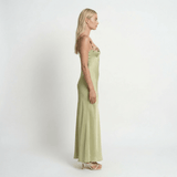Floral Embroidered Maxi Dress Sleeveless5