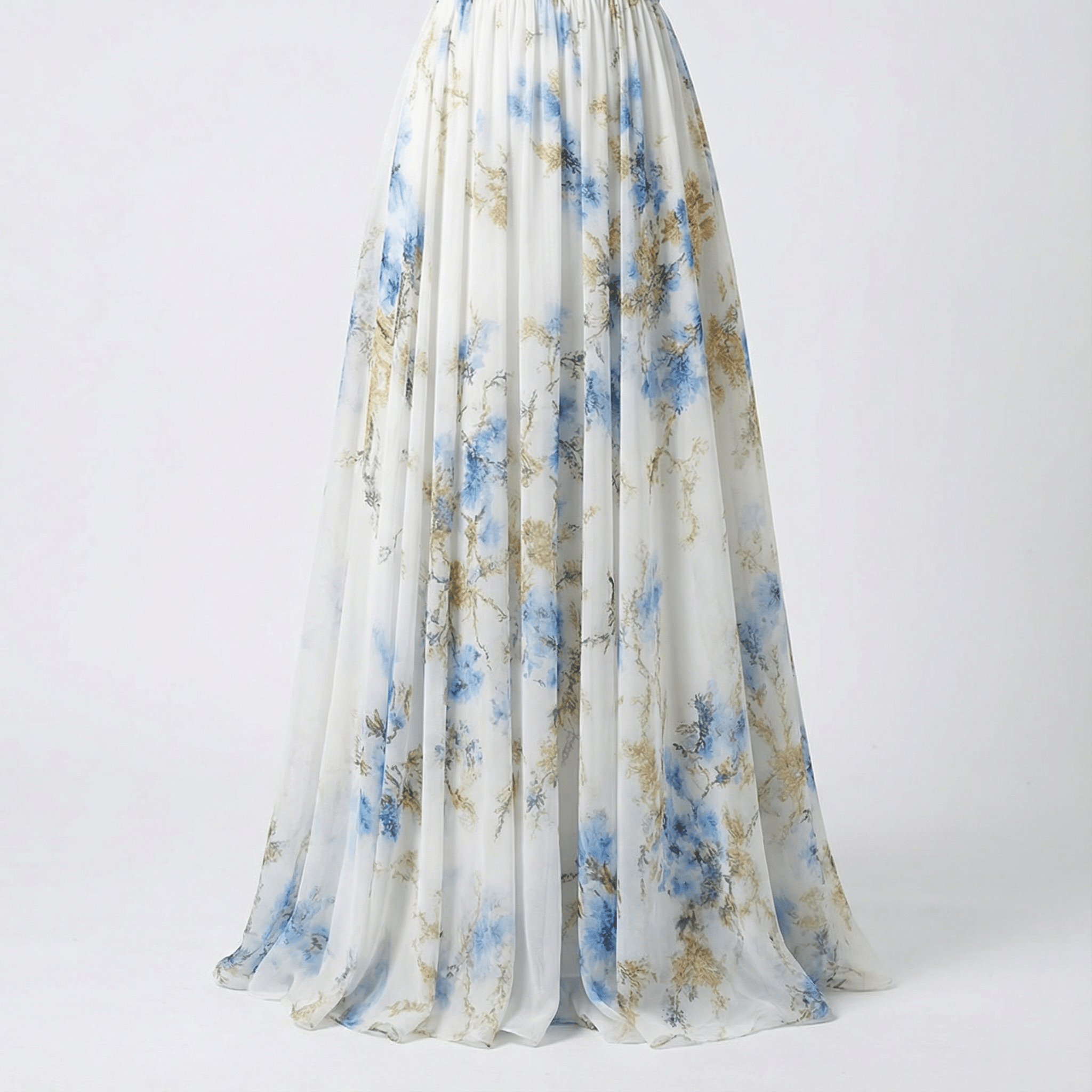 Floral Maxi Dress Relaxed Fit Round5