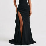 Twisted Off Shoulder Maxi Dress Elegant10