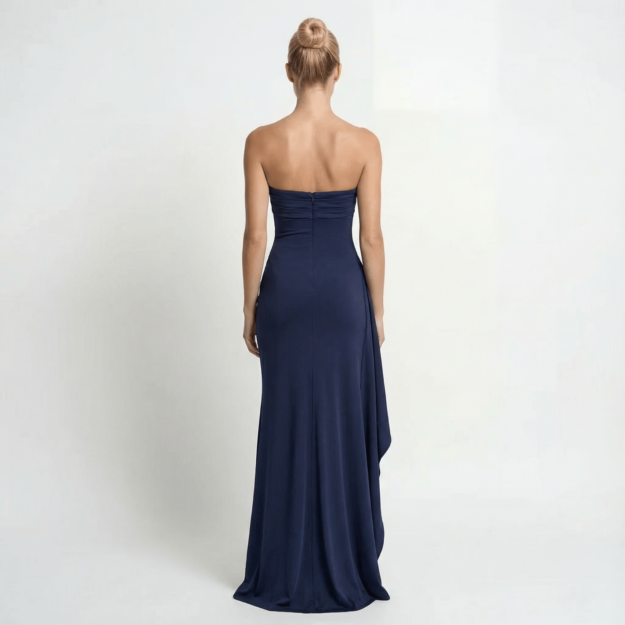 Twisted Off Shoulder Maxi Dress Elegant5