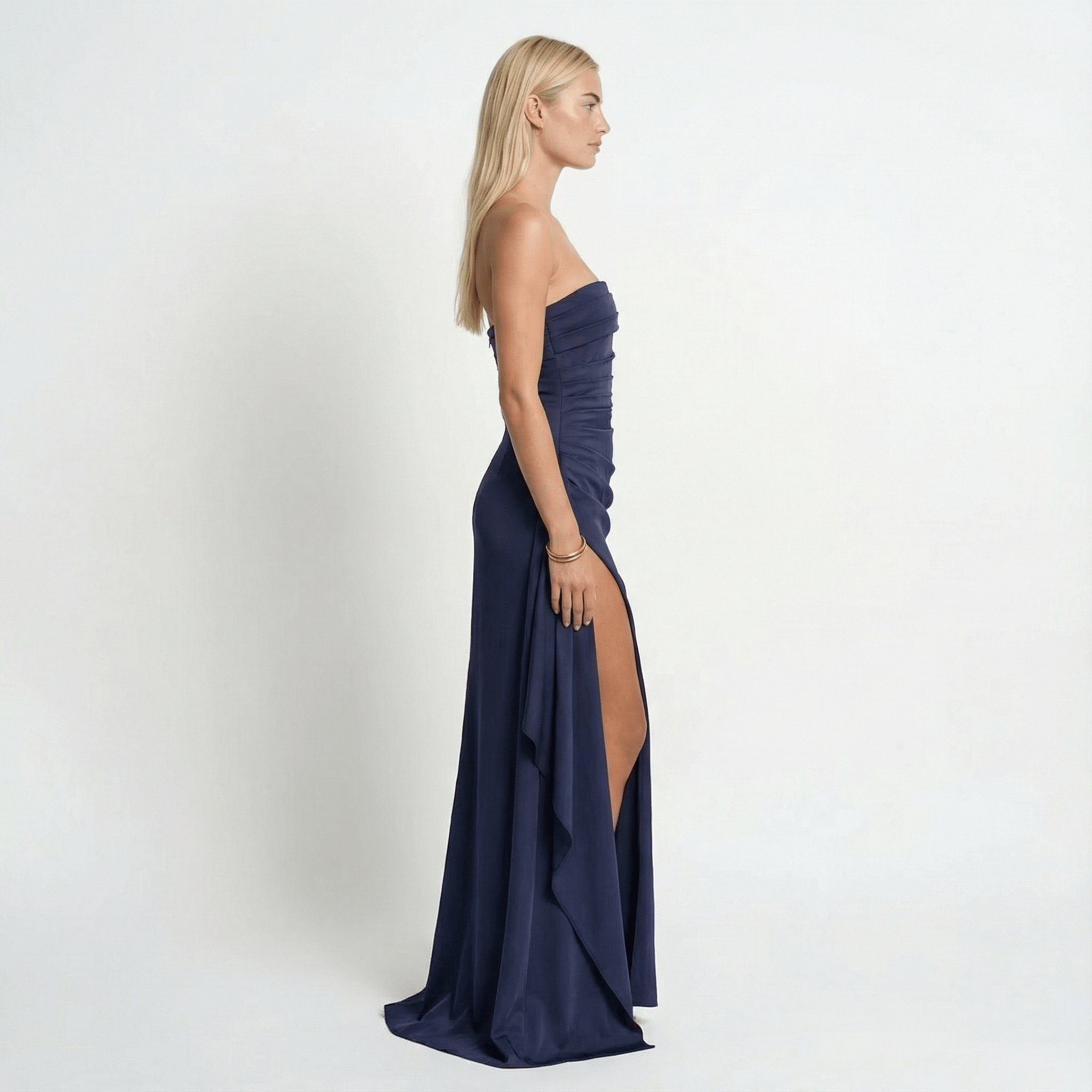Twisted Off Shoulder Maxi Dress Elegant7