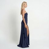 Twisted Off Shoulder Maxi Dress Elegant7