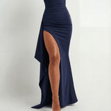 Twisted Off Shoulder Maxi Dress Elegant8