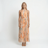 Watercolour Halter Maxi Dress Relaxed1