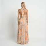 Watercolour Halter Maxi Dress Relaxed3